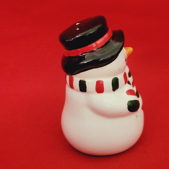 Vintage Salt Pepper Snowman Shaker - Picture 11 of 12